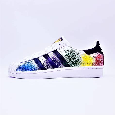 adidas superstar farbspritzer